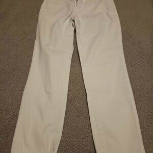 American Eagle Next Level Stretch Distressed Jegging Jeans Womens White 16